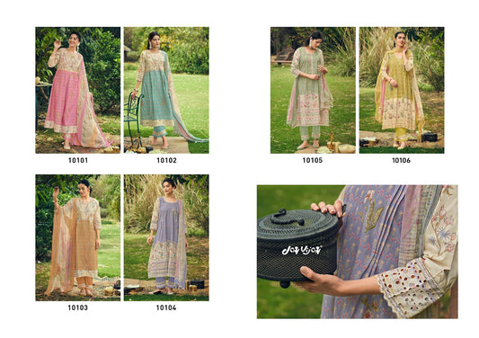 Chakri Jay Vijay Pure Cotton Pant Style Suits Supplier India