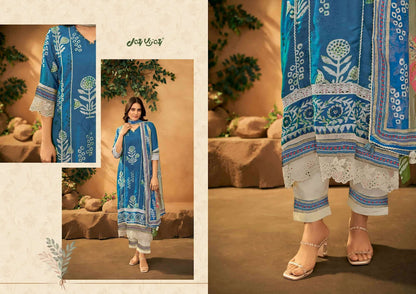 Chamak Jay Vijay Muslin Pant Style Suits Wholesaler