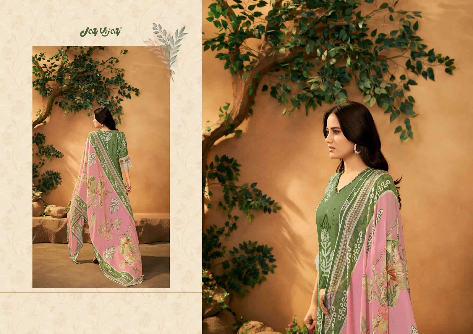 Chamak Jay Vijay Muslin Pant Style Suits Wholesaler