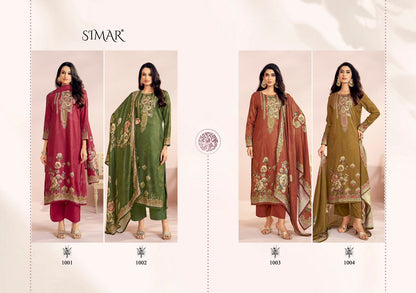 Chamak Simar Pashmina Suits Manufacturer Gujarat