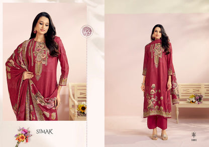 Chamak Simar Pashmina Suits Manufacturer Gujarat