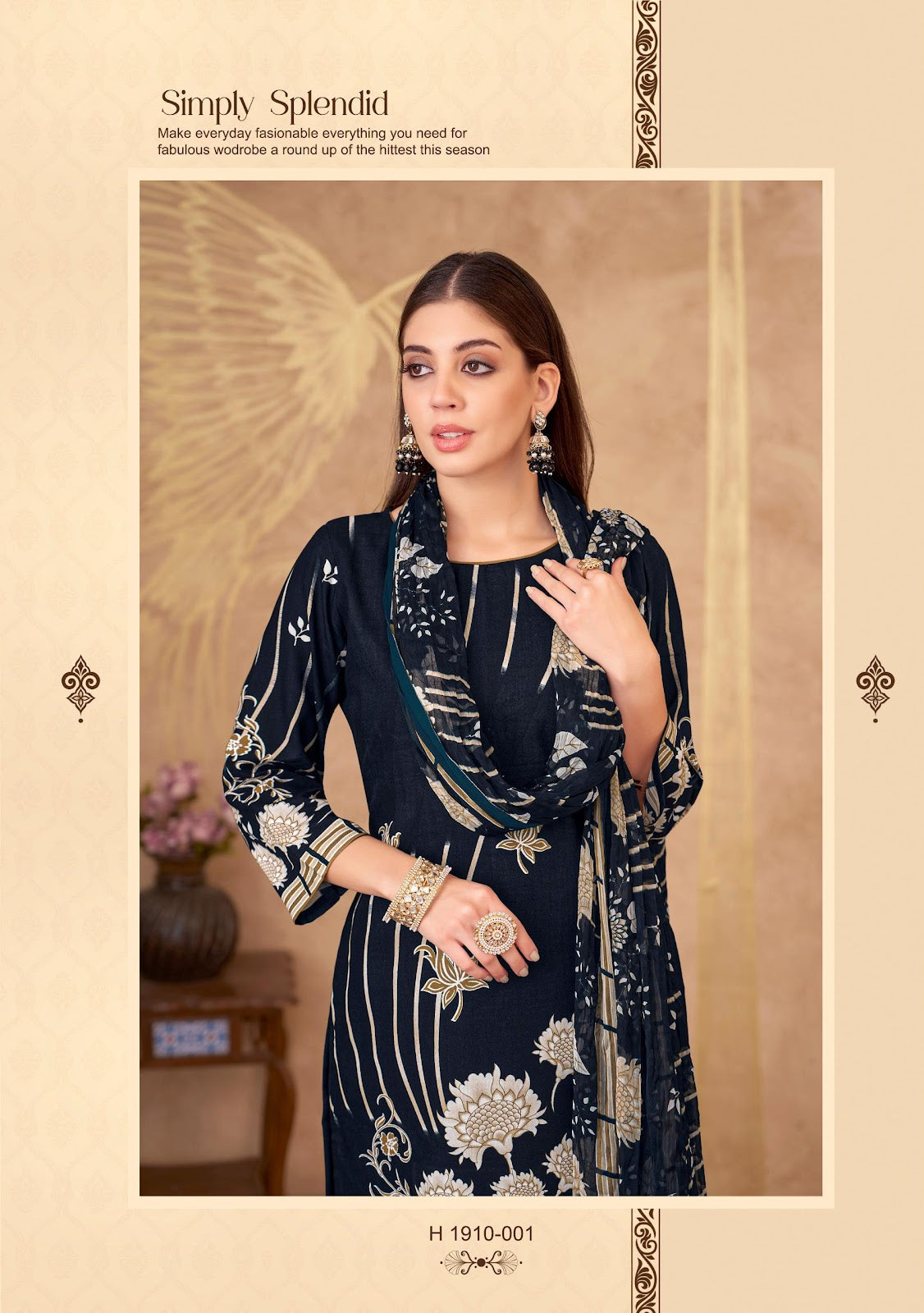 Chameli Harshit Fashion Pure Viscose Pant Style Suits Wholesaler Ahmedabad