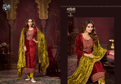 Champion Four Dots Velvet Suits Wholesaler Gujarat