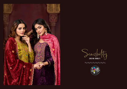 Champion Four Dots Velvet Suits Wholesaler Gujarat