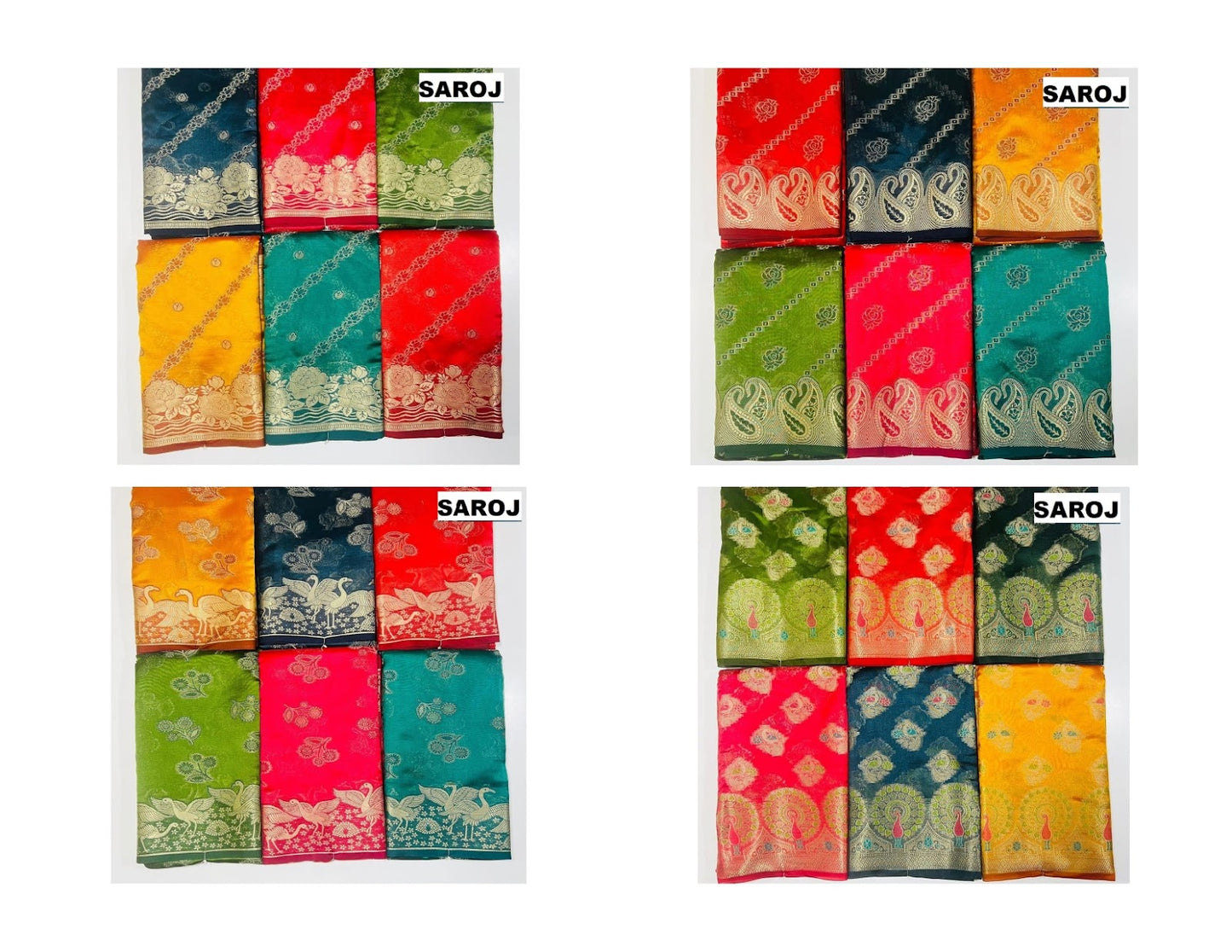 Chandan Organja Saroj Sarees Supplier