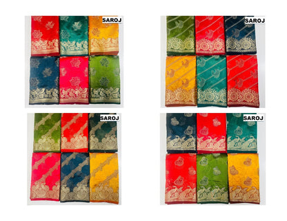 Chandan Organja Saroj Sarees Supplier