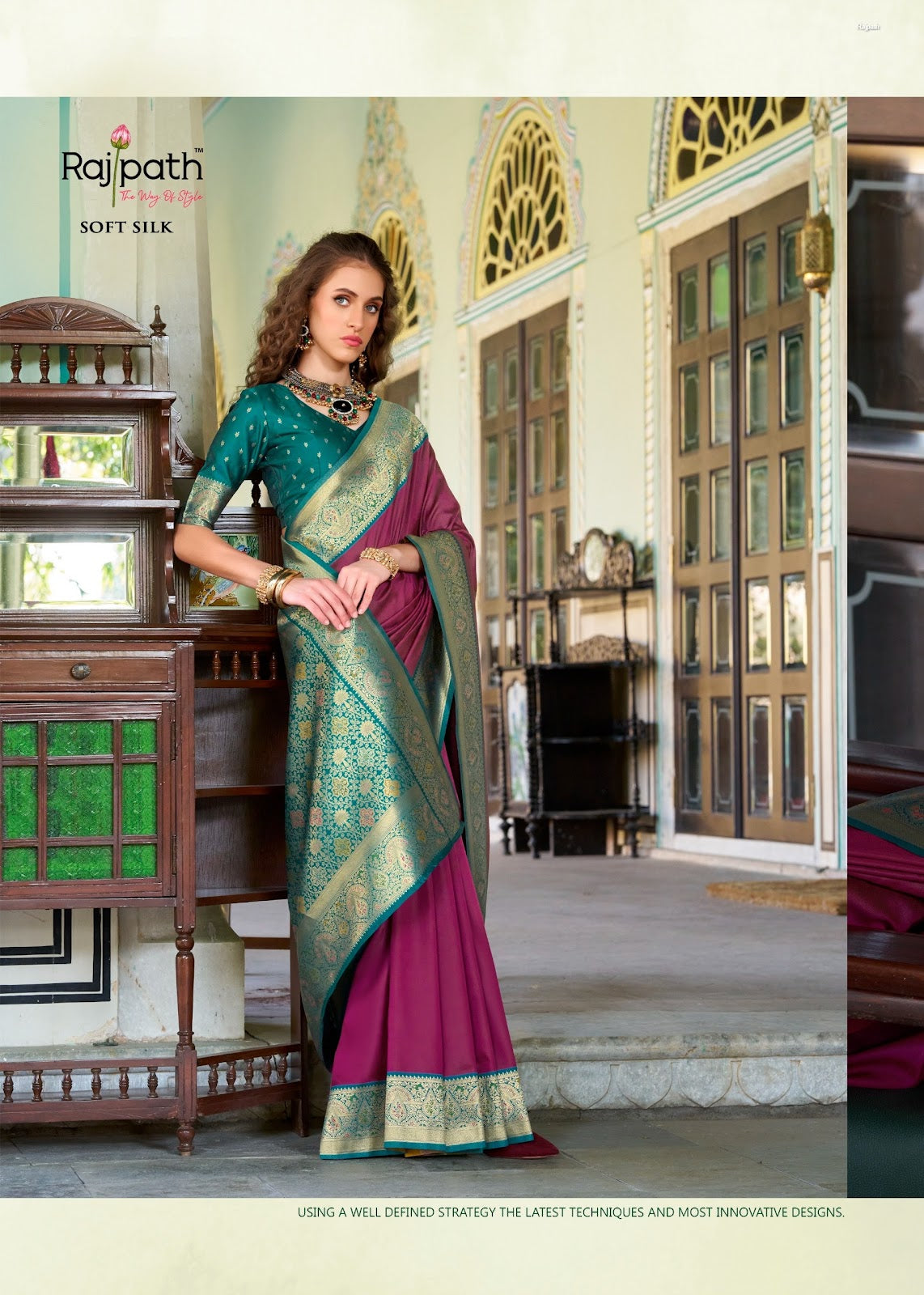 Chandan Silk Rajpath Soft Silk Sarees Supplier India