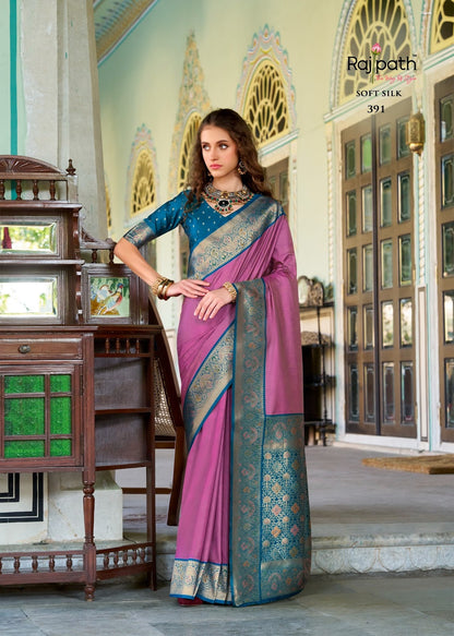Chandan Silk Rajpath Soft Silk Sarees Supplier India