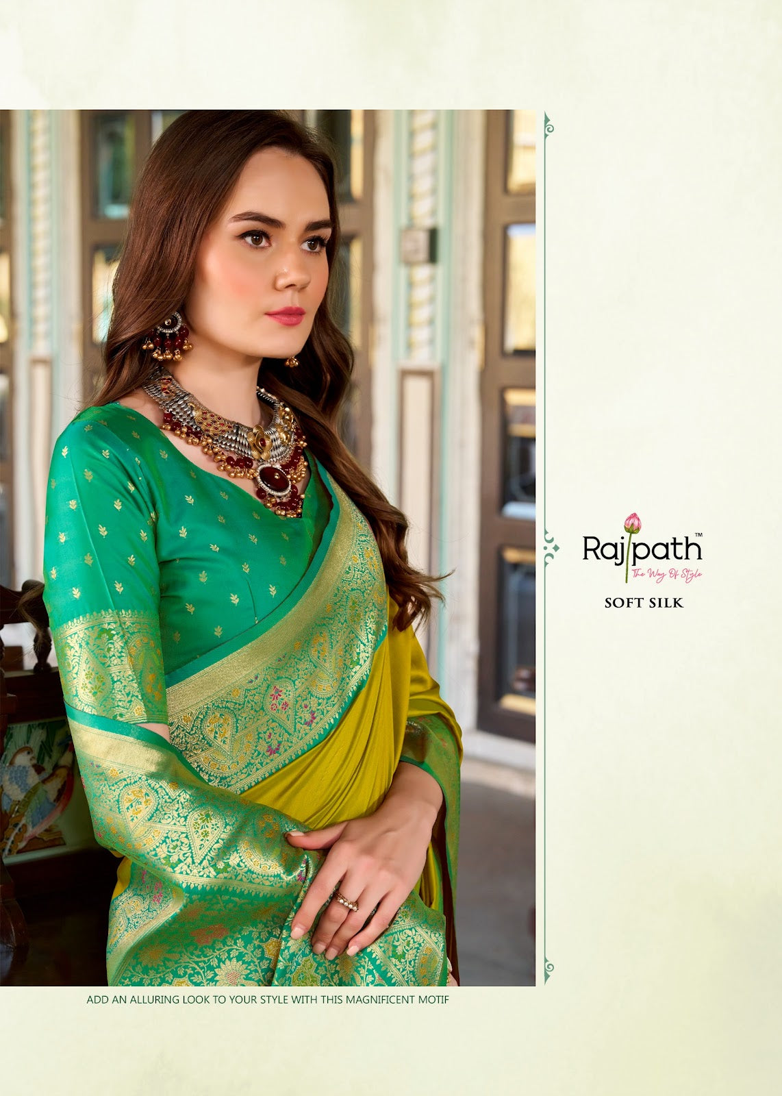 Chandan Silk Rajpath Soft Silk Sarees Supplier India