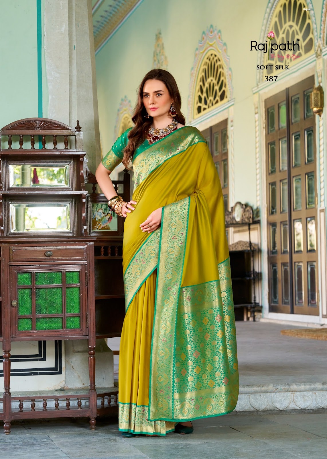 Chandan Silk Rajpath Soft Silk Sarees Supplier India