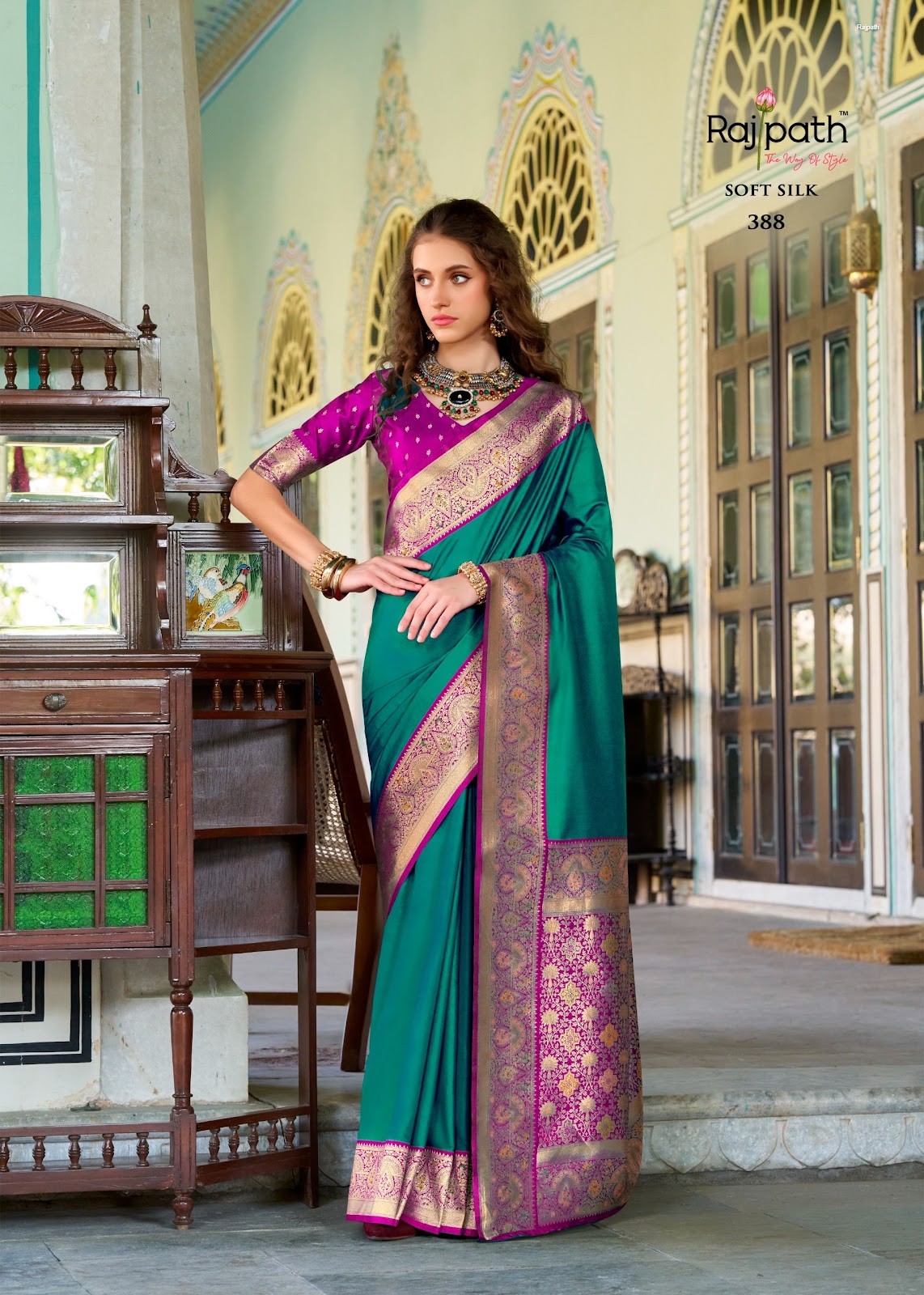 Chandan Silk Rajpath Soft Silk Sarees Supplier India