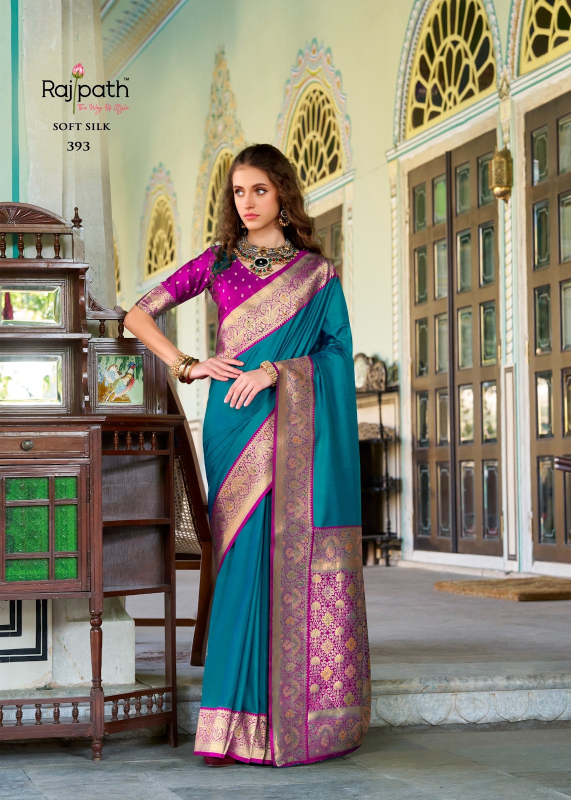 Chandan Silk Rajpath Soft Silk Sarees Supplier India