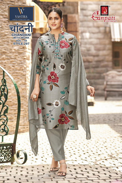 Chandani Vol 16 Ganpati Vatican Readymade Pant Style Suits Wholesaler