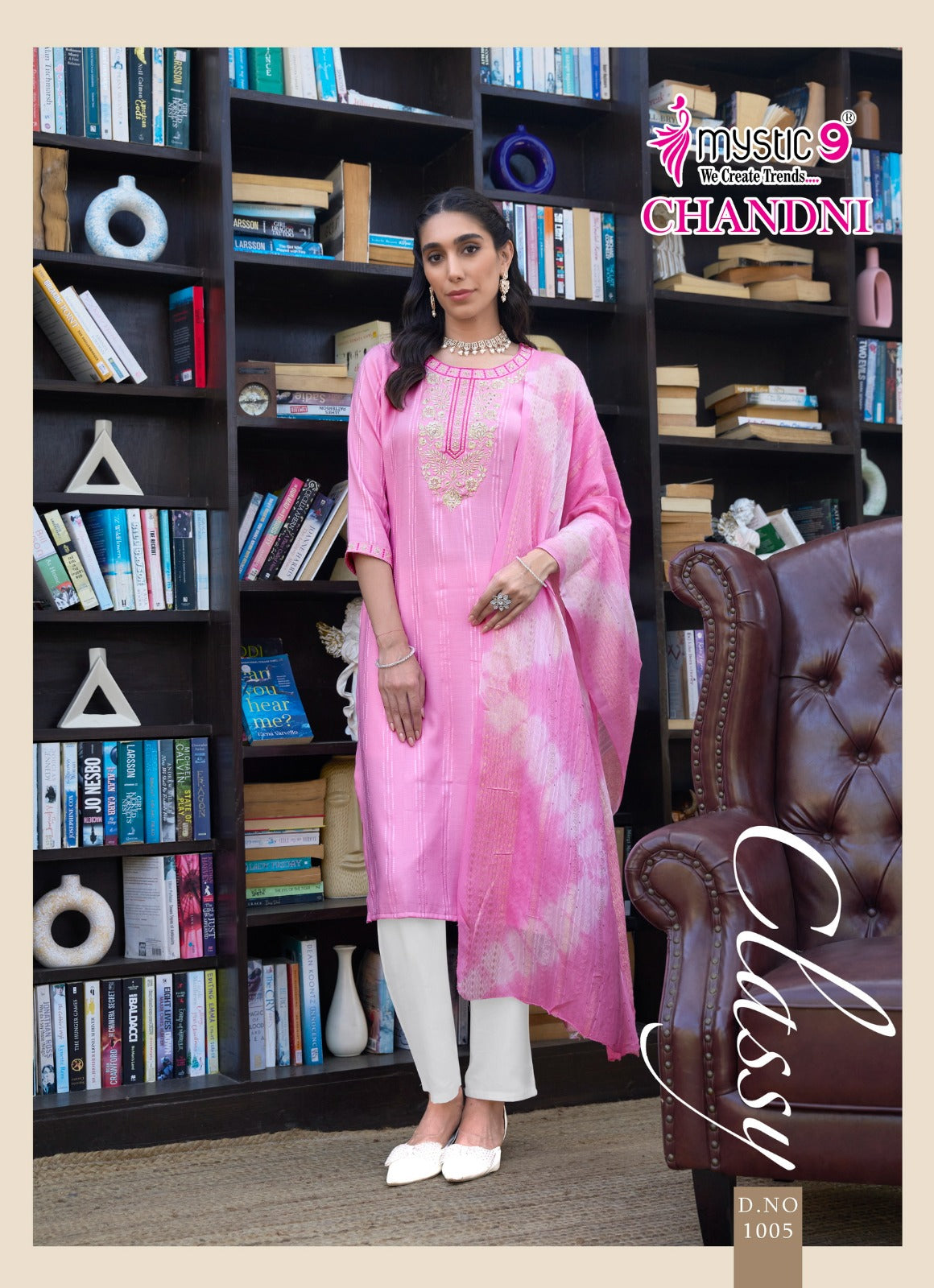 Chandani Vol 1 Mystic 9 Rayon Readymade Suits Exporter India