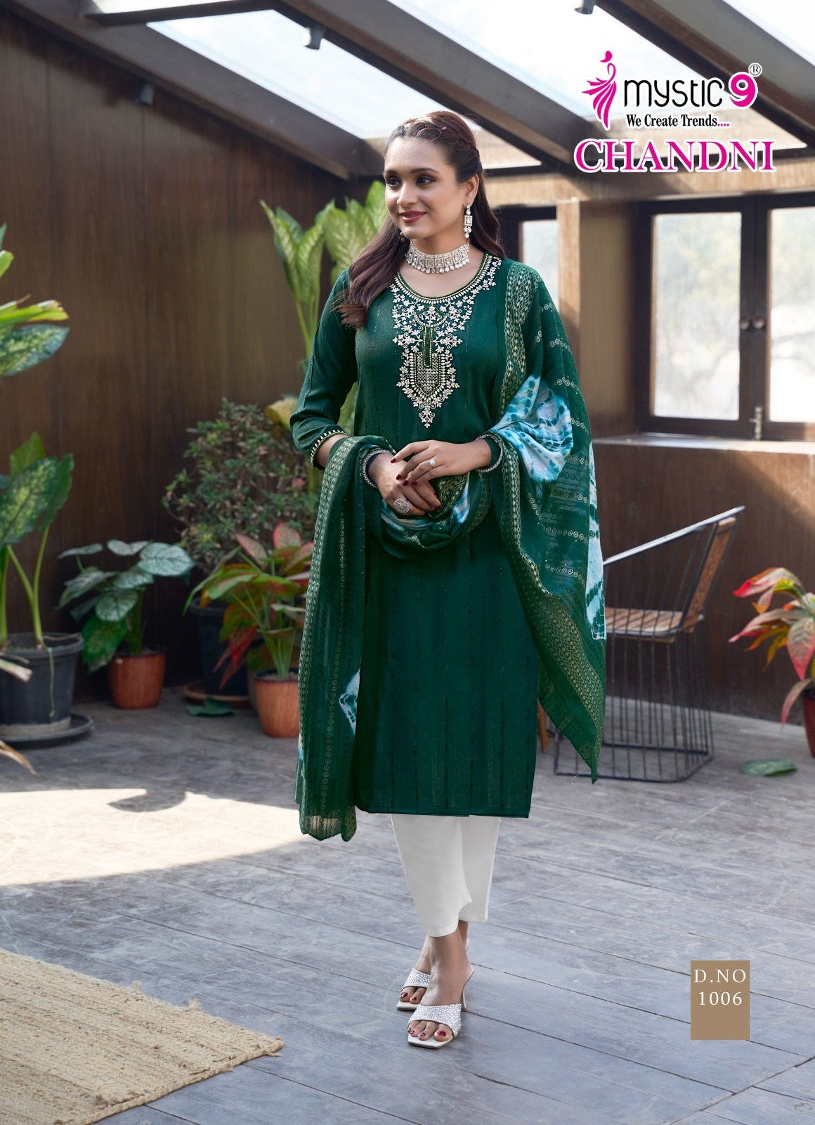 Chandani Vol 1 Mystic 9 Rayon Readymade Suits Exporter India