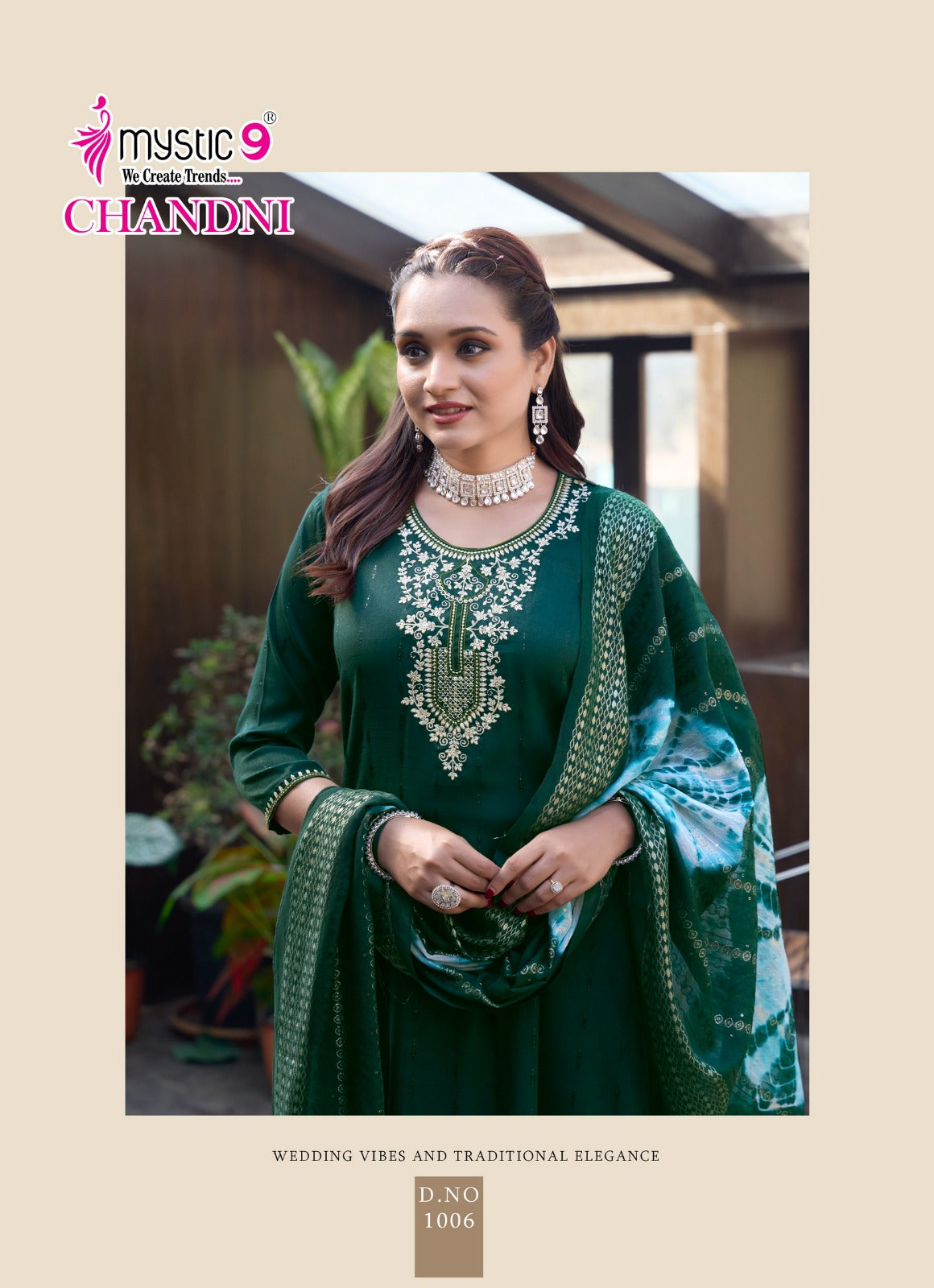 Chandani Vol 1 Mystic 9 Rayon Readymade Suits Exporter India