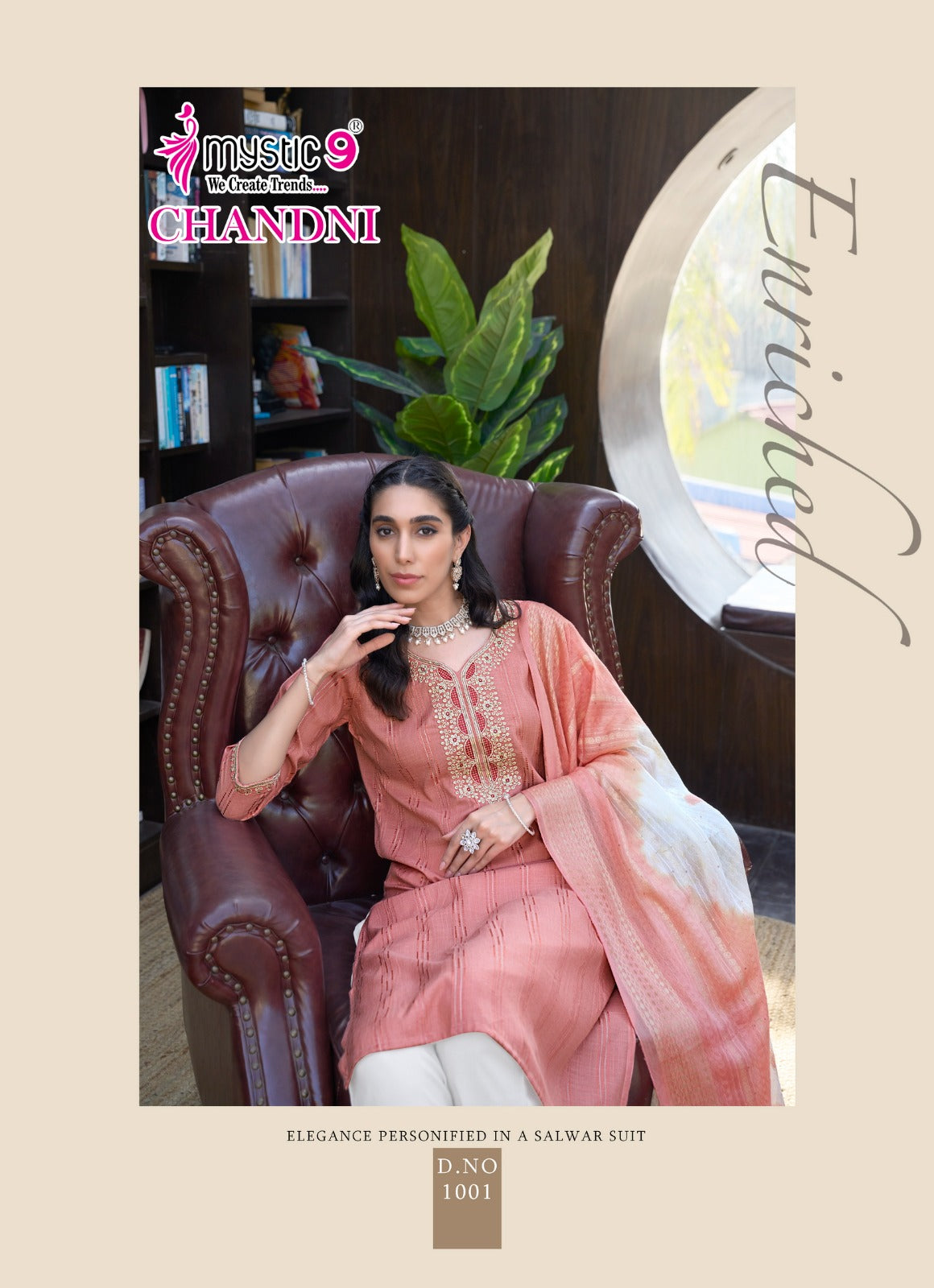 Chandani Vol 1 Mystic 9 Rayon Readymade Suits Exporter India