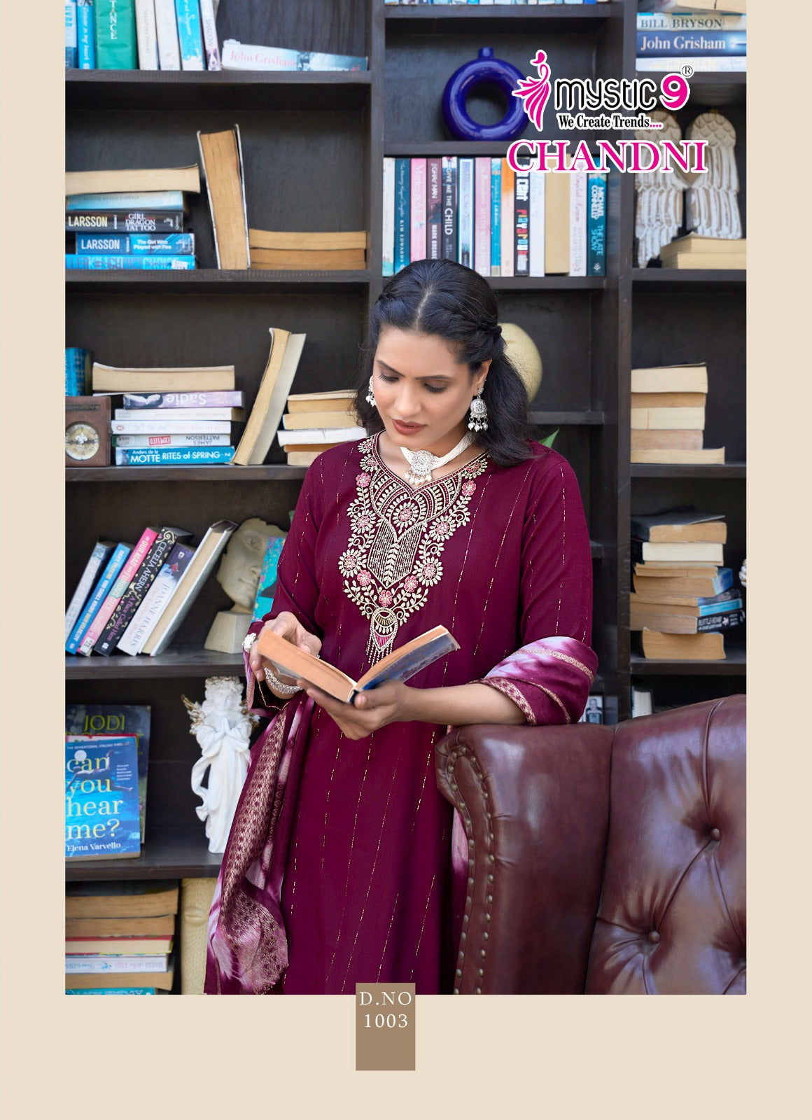 Chandani Vol 1 Mystic 9 Rayon Readymade Suits Exporter India