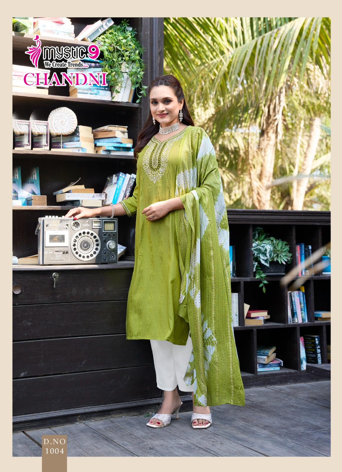 Chandani Vol 1 Mystic 9 Rayon Readymade Suits Exporter India