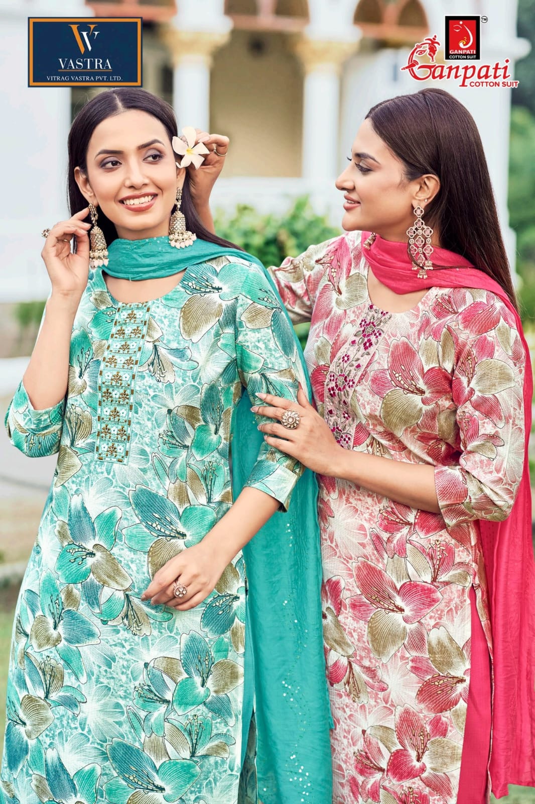Chandani Vol 3 Vastra Ganpati Vatican Readymade Pant Style Suits Manufacturer