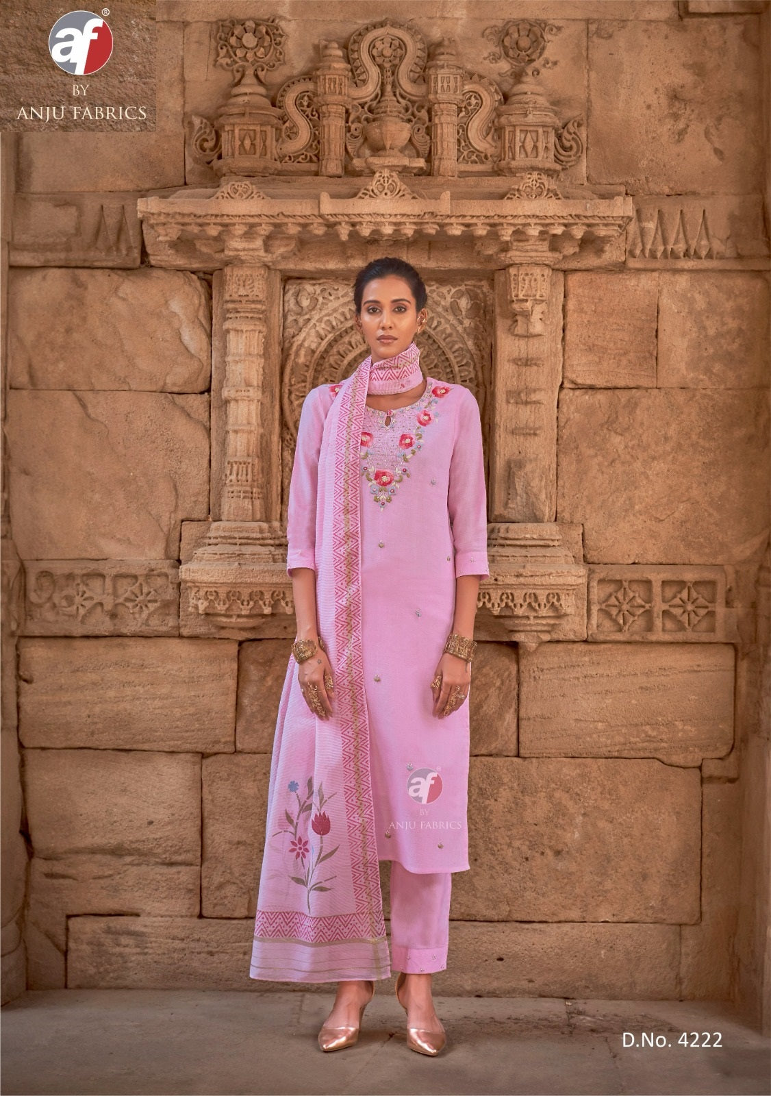 Chandani Vol 4 Af Readymade Cotton Pant Suits Manufacturer India