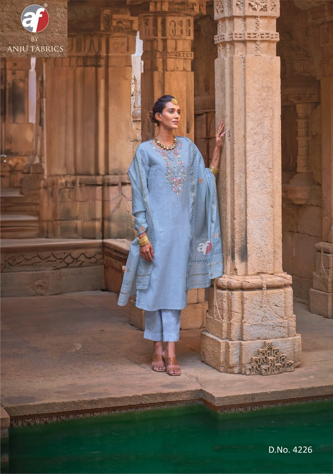 Chandani Vol 4 Af Readymade Cotton Pant Suits Manufacturer India