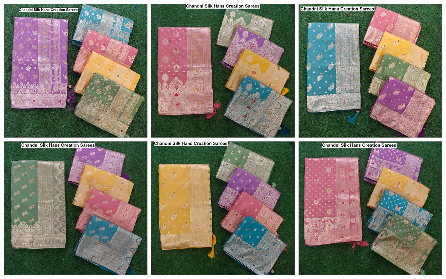 Chandni Silk Hans Creation Sarees Manufacturer