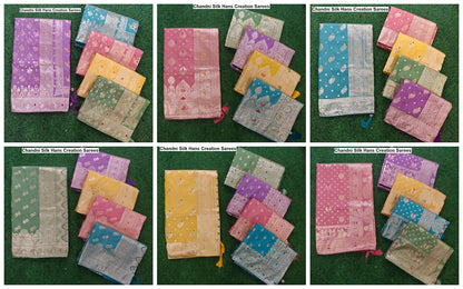 Chandni Silk Hans Creation Sarees Manufacturer
