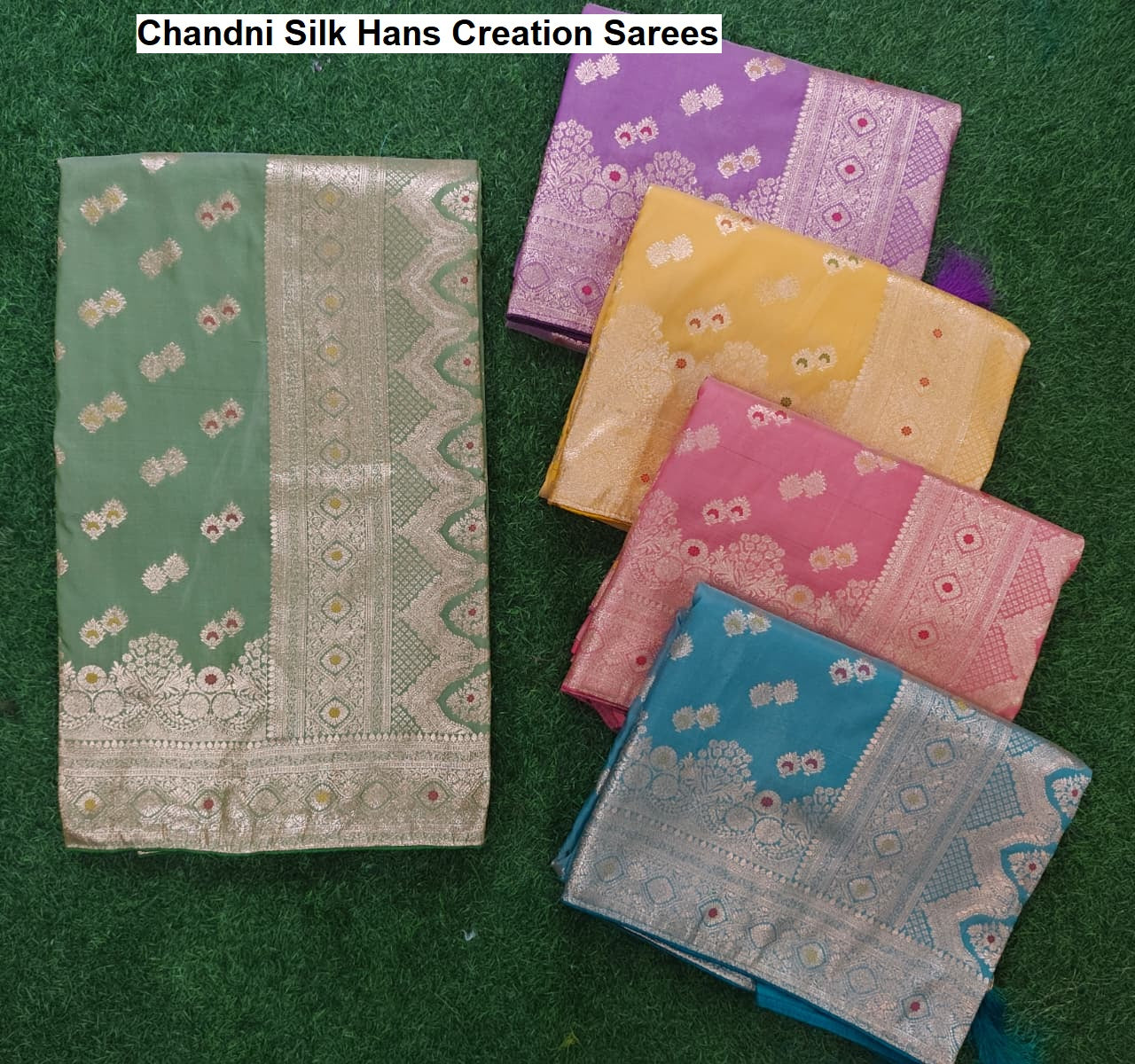 Chandni Silk Hans Creation Sarees Manufacturer