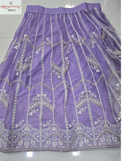 Chandrakala Vol 1 7003Abcd Narayani Fashion House Butterfly Net Lehenga Choli Exporter India