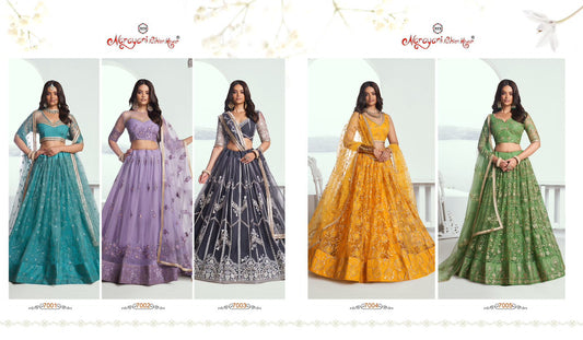 Chandrakala Vol 1 Narayani Fashion House Butterfly Net Lehenga Choli Wholesaler India