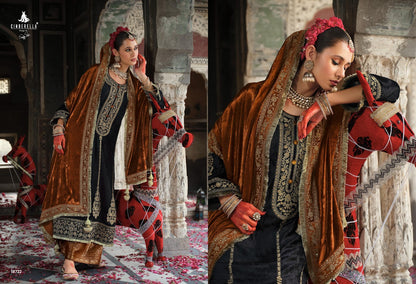 Chandrima Cinderella Velvet Suits Wholesaler Gujarat