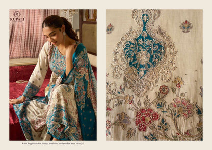 Char Chaand Rupali Viscose Muslin Pant Style Suits Wholesale Price