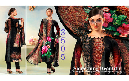 Charismatic Vol 3500 Vaishali Fashions Crape Pant Style Suits Wholesaler Gujarat