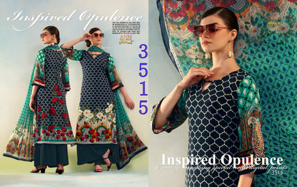 Charismatic Vol 3500 Vaishali Fashions Crape Pant Style Suits Wholesaler Gujarat