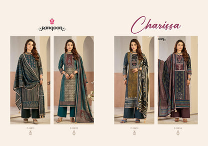 Charissa Rangoon Viscose Cotton Readymade Plazzo Style Suits Supplier Ahmedabad