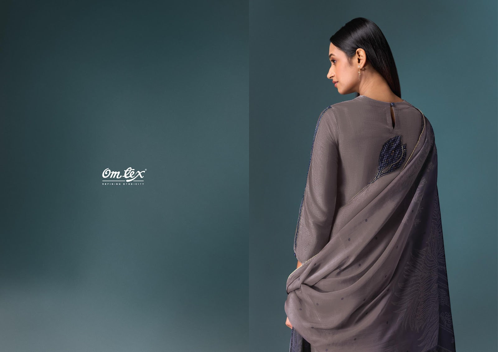 Charita Omtex Silk Pant Style Suits Exporter India