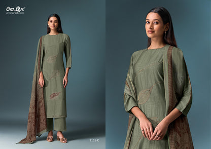 Charita Omtex Silk Pant Style Suits Exporter India