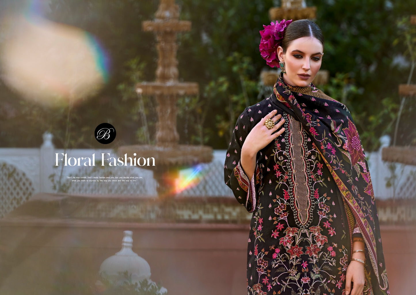 Charizma Belliza Designer Studio Cotton Karachi Salwar Suits Wholesale Price