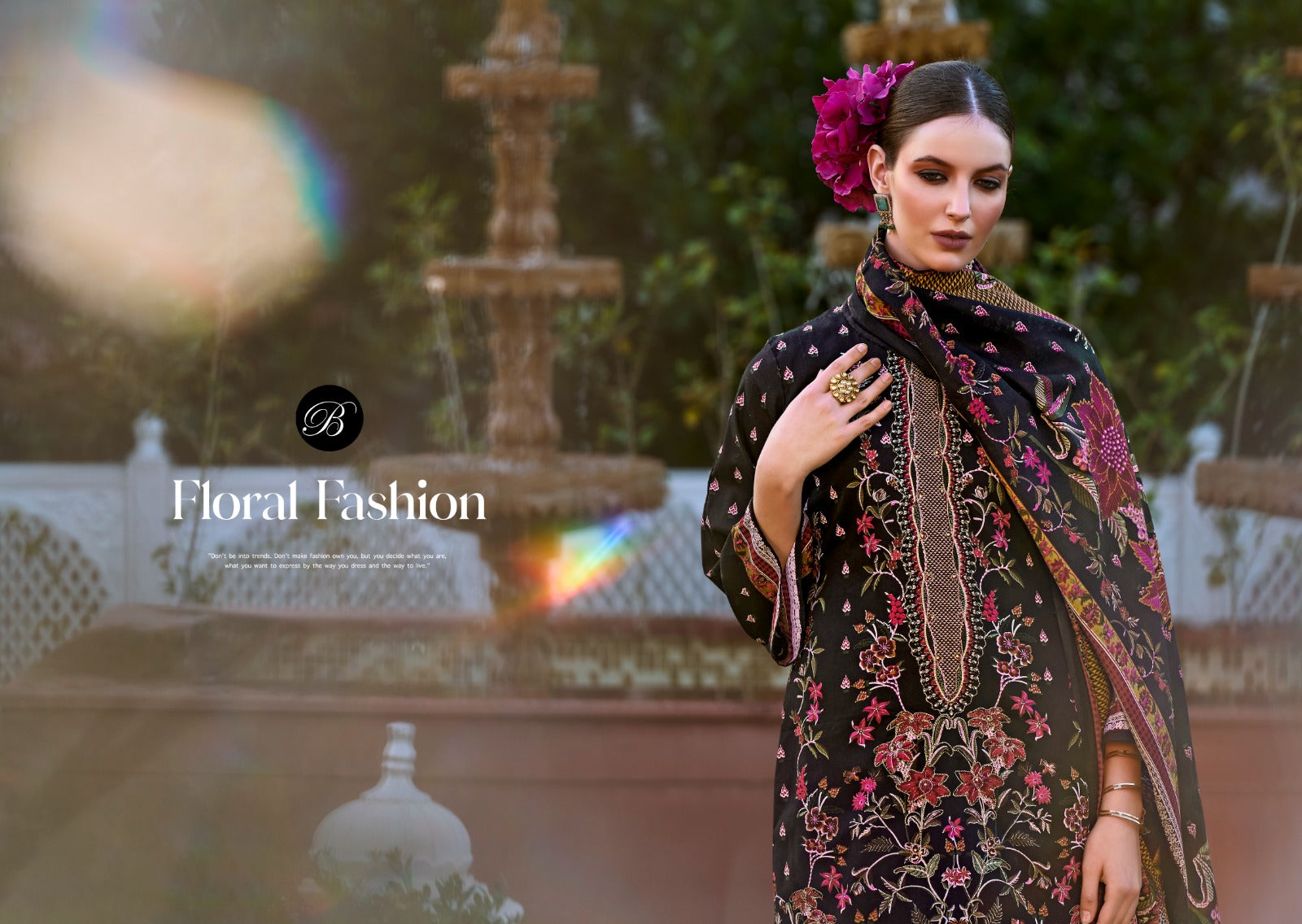 Charizma Belliza Designer Studio Cotton Karachi Salwar Suits Wholesale Price