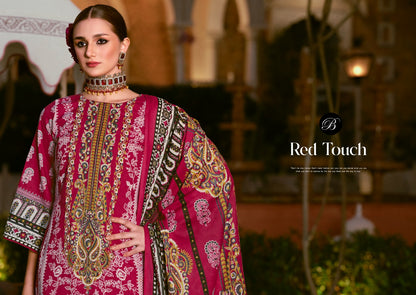 Charizma Belliza Designer Studio Cotton Karachi Salwar Suits Wholesale Price