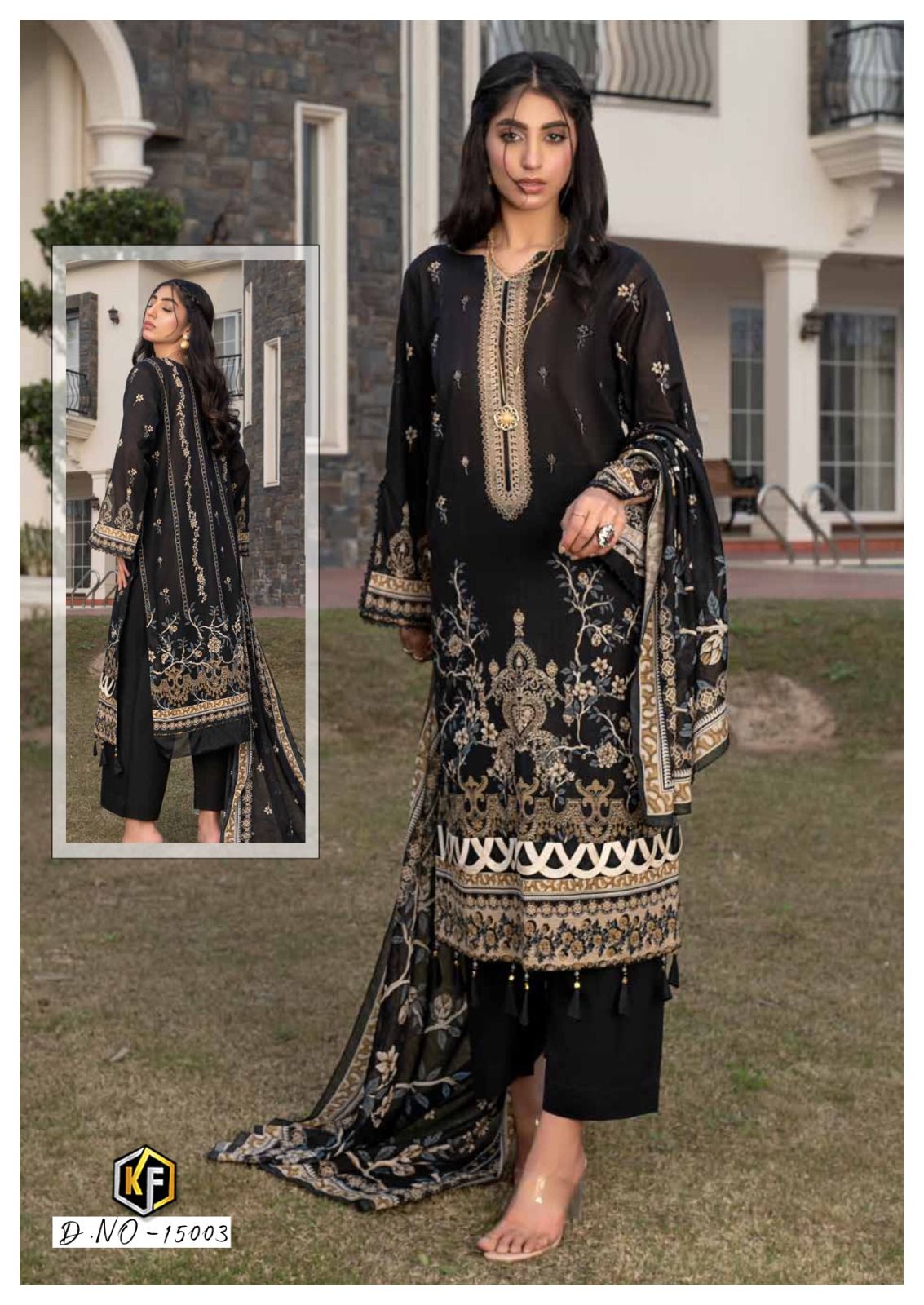 Charizma Vol 15 Keval Fab Cotton Karachi Salwar Suits