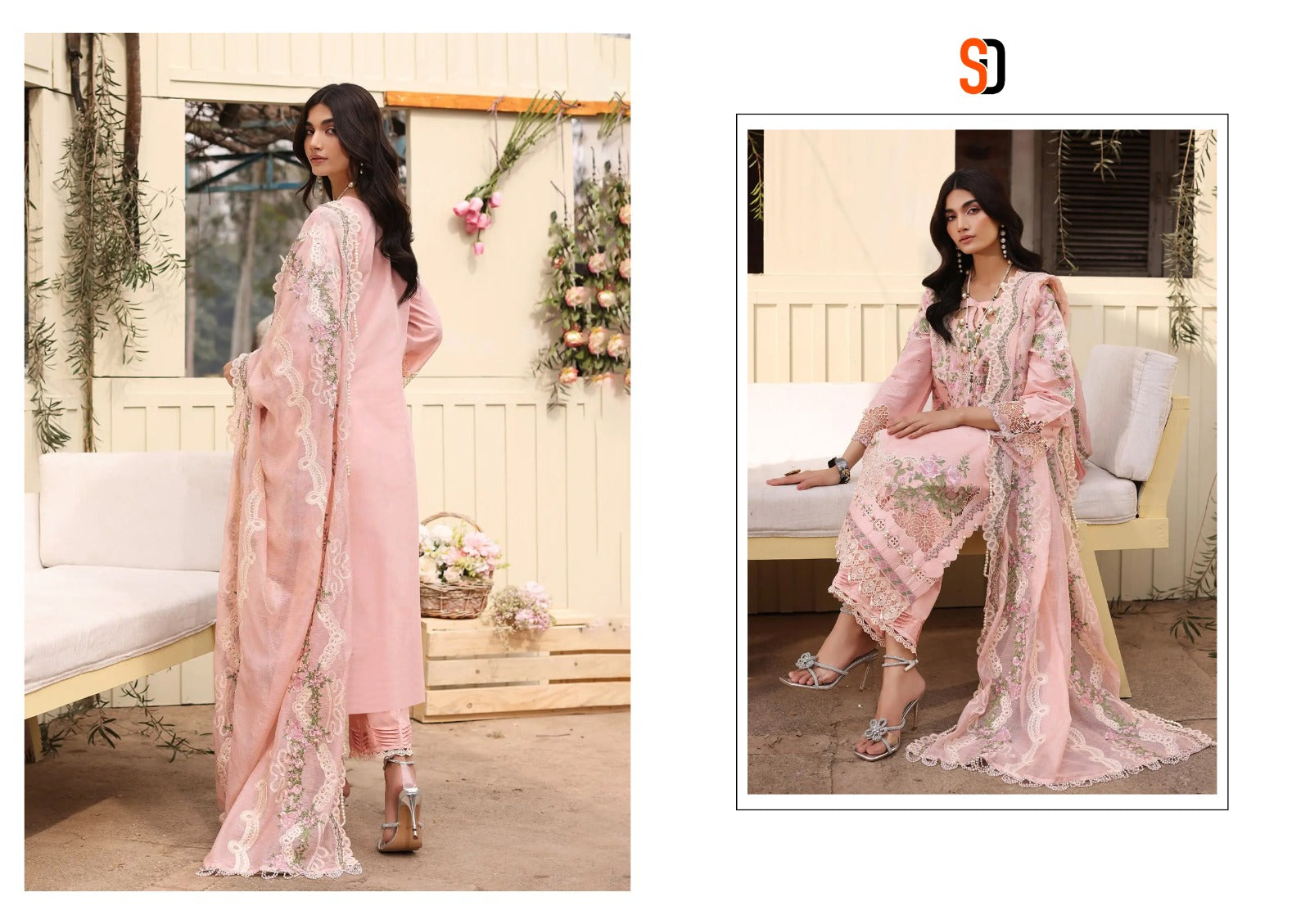 Charizma Vol 1 Shraddha Designer Pure Cotton Pakistani Salwar Suits Supplier