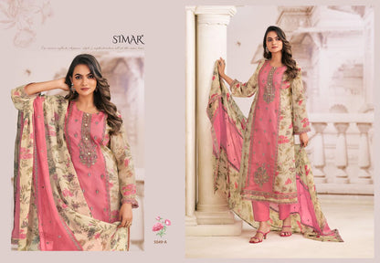 Charmi Simar Viscose Pant Style Suits Supplier Ahmedabad