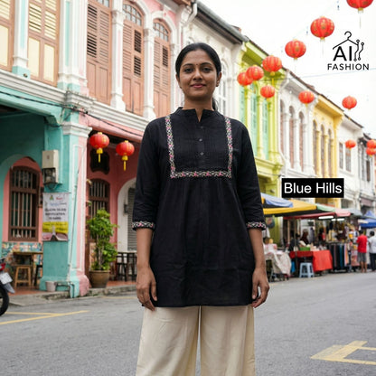 Charmi Vol 1 Blue Hills Heavy Rayon Short Kurtis Supplier