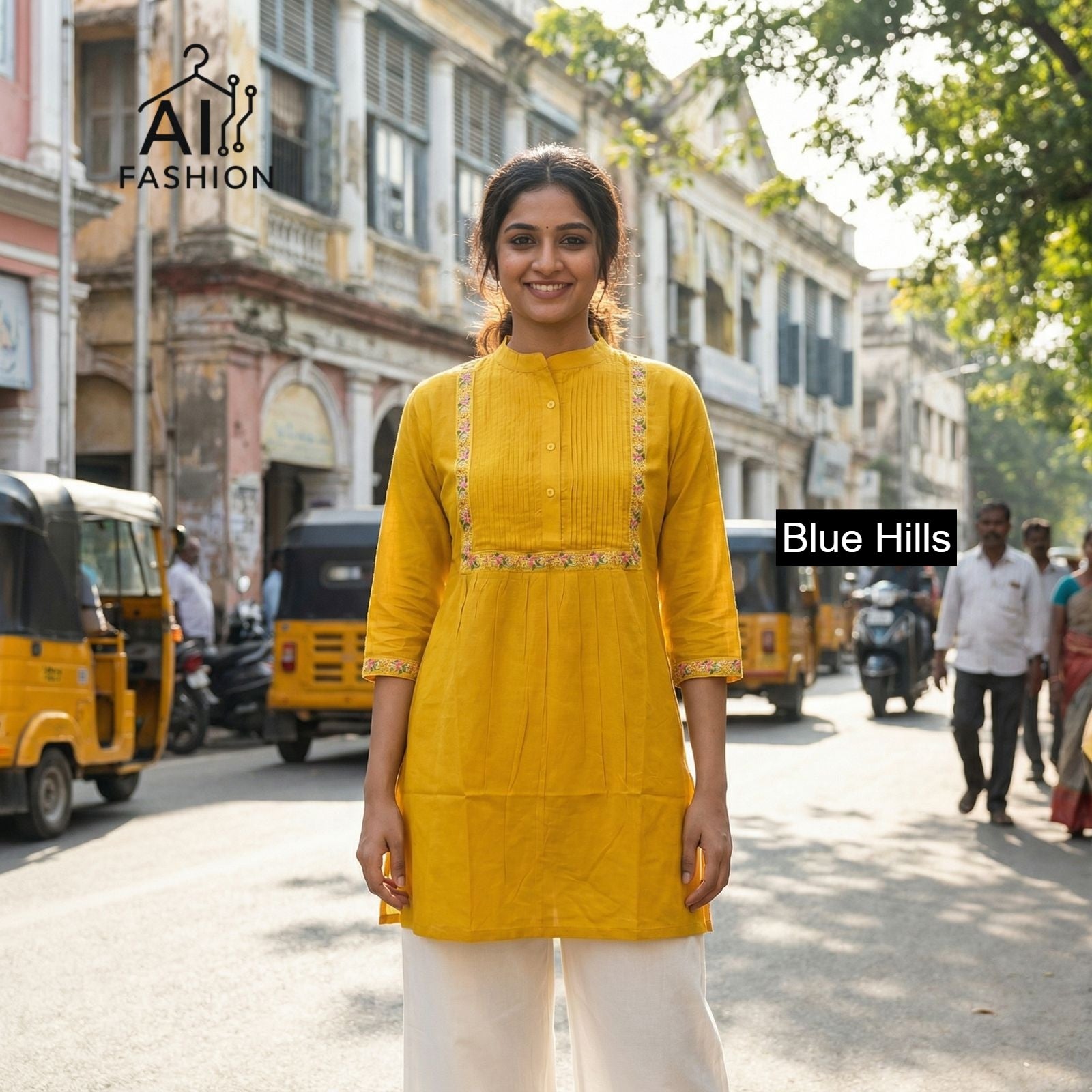 Charmi Vol 1 Blue Hills Heavy Rayon Short Kurtis Supplier