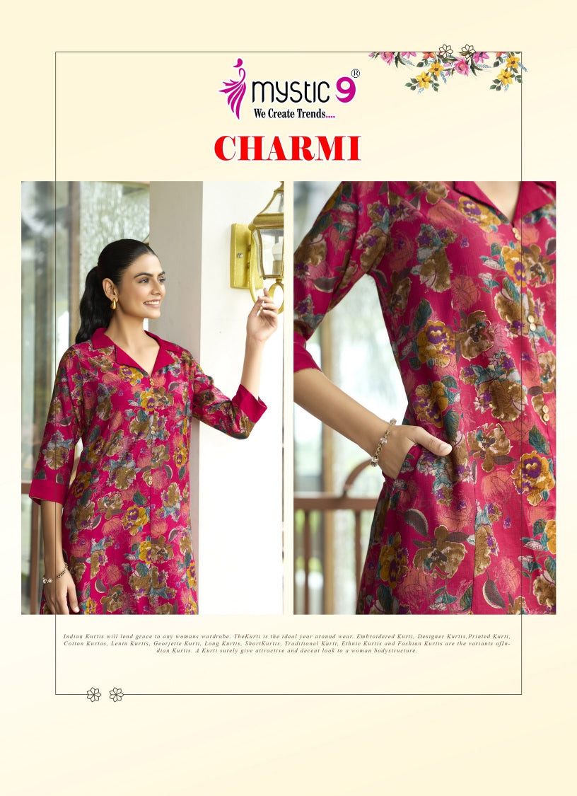 Charmi Vol 1 Mystic 9 Vertican Co Ord Set Supplier Ahmedabad