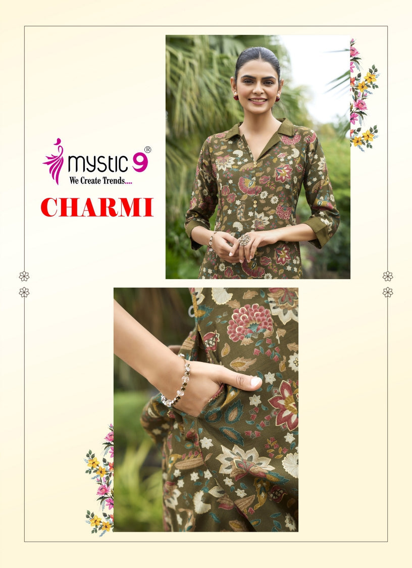 Charmi Vol 1 Mystic 9 Vertican Co Ord Set Supplier Ahmedabad