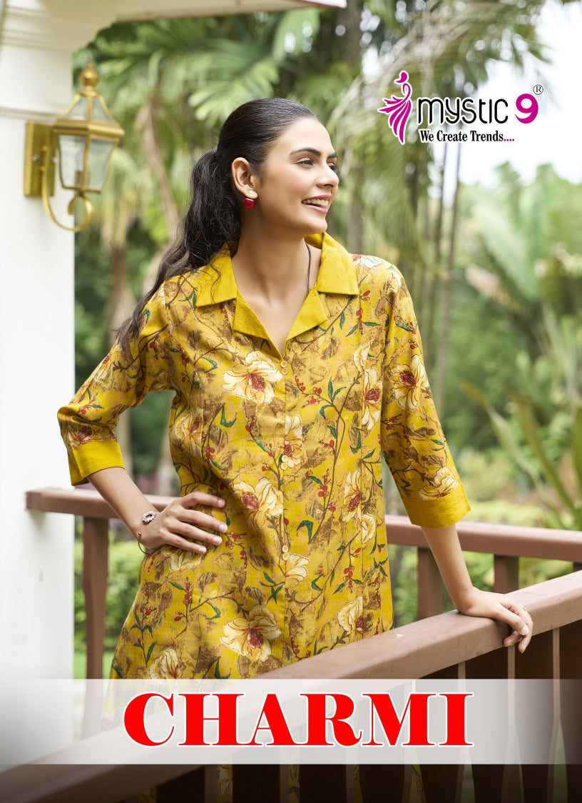 Charmi Vol 1 Mystic 9 Vertican Co Ord Set Supplier Ahmedabad