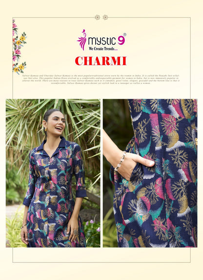 Charmi Vol 1 Mystic 9 Vertican Co Ord Set Supplier Ahmedabad